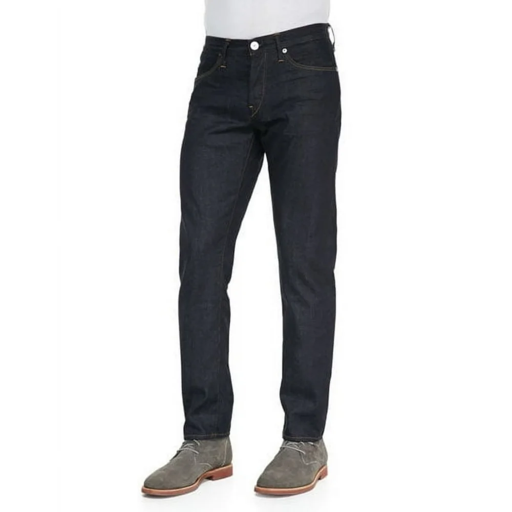 3×1 NYC Navy Blue Strait Leg Jeans Size 34